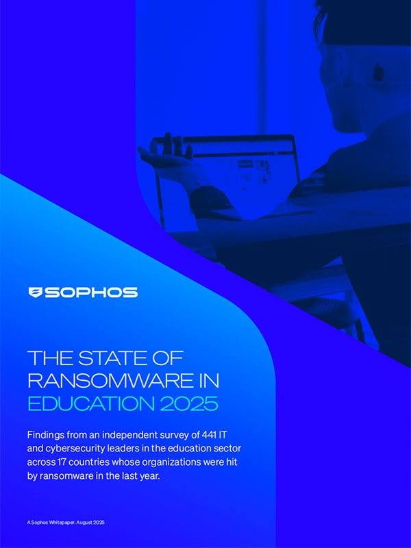 Sophos - The state of Ransomware in Education 2025