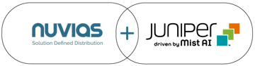 Nuvias and Juniper lockup logo